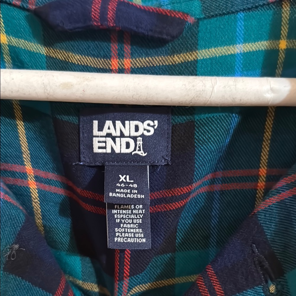 Lands' End Flannel Pajama Set - Picture 12 of 13